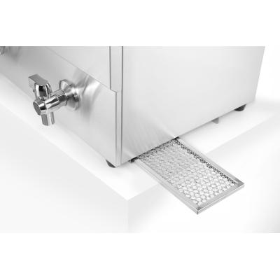 Indukční fritéza s výpustí - 2 x 8 l, HENDI, Profi Line, 16L, 230V/7000W, 577x609x(H)410mm | 215029
